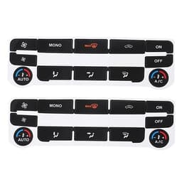 Reparasjonsklistremerker av høy kvalitet for AC-knapper i Ford S-Max/Mondeo