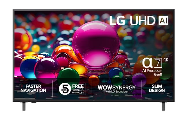 LG 65" UA 75 4K UHD TV (2025)