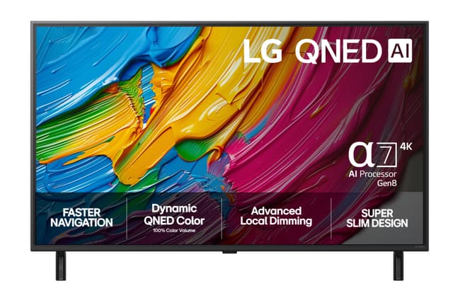 LG 43" QNED 80 4K QNED AI TV (2025)