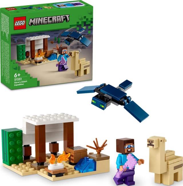 LEGO Minecraft Steves ørkenekspedition 21251