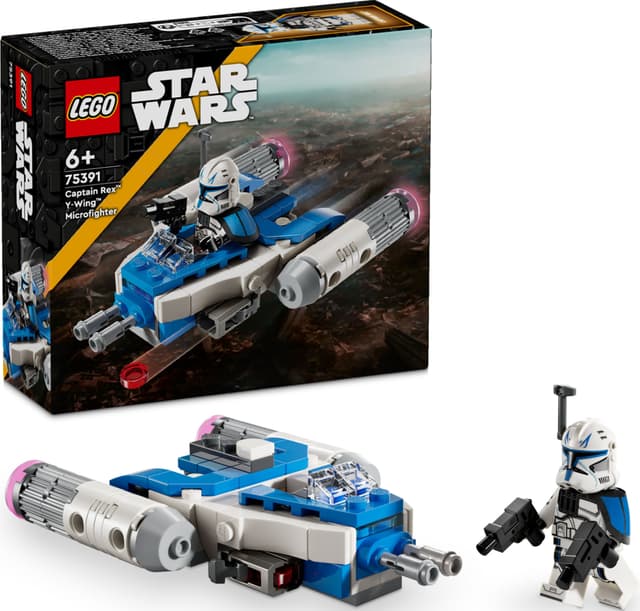 LEGO Star Wars Y-Wing-mikrojageren til Captain Rex 75391