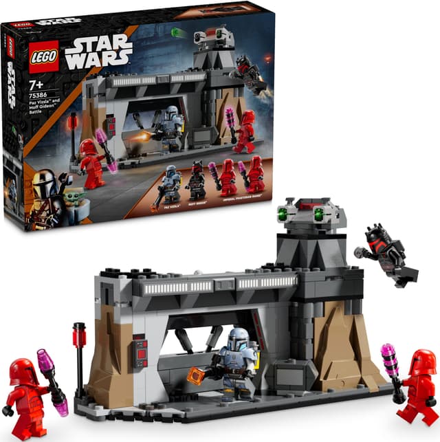 LEGO Star Wars Paz Vizsla og Moff Gideon i kamp 75386