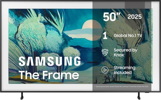 Samsung 50” The Frame 4K QLED Smart-TV (2025)