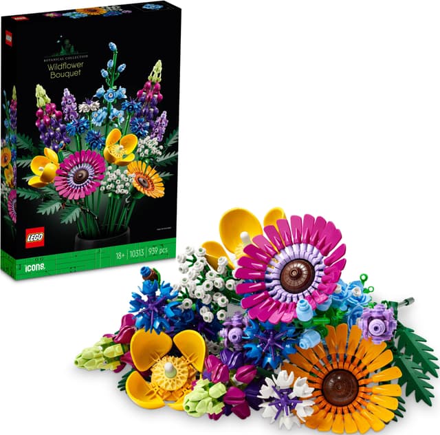 LEGO Botanicals Bukett med vilda blommor 10313