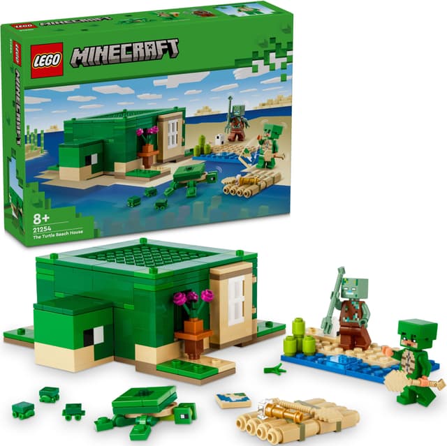 LEGO Minecraft Skildpaddestrandhuset 21254