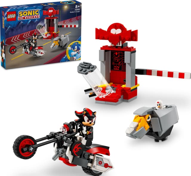 LEGO Sonic the Hedgehog Shadow the Hedgehogs flykt 76995