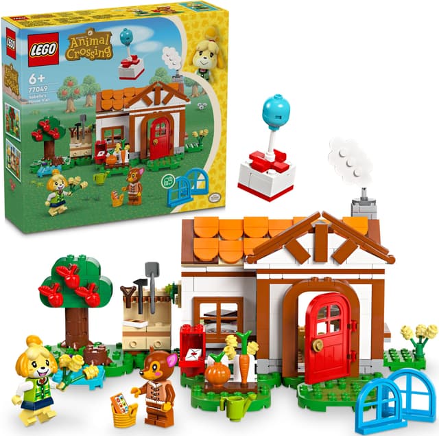 LEGO Animal Crossing Isabelle på husbesøg 77049