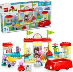 LEGO DUPLO Peppa Pig Gurli Gris i supermarkedet 10434