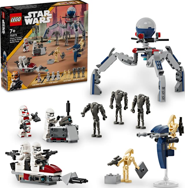 LEGO Star Wars Stridspakke med klonesoldat og kampdroide 75372