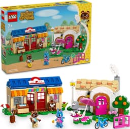 LEGO Animal Crossing Nook's Cranny ja talo, jossa Rosie asuu 77050