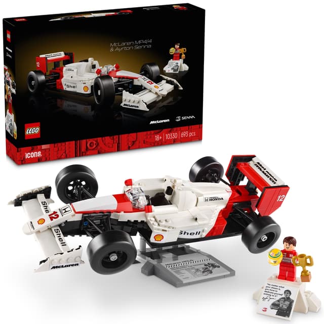 LEGO Icons McLaren MP4/4 & Ayrton Senna 10330