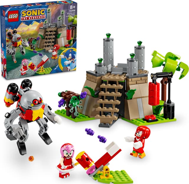LEGO Sonic the Hedgehog Knuckles och Master Emerald-helgedomen 76998