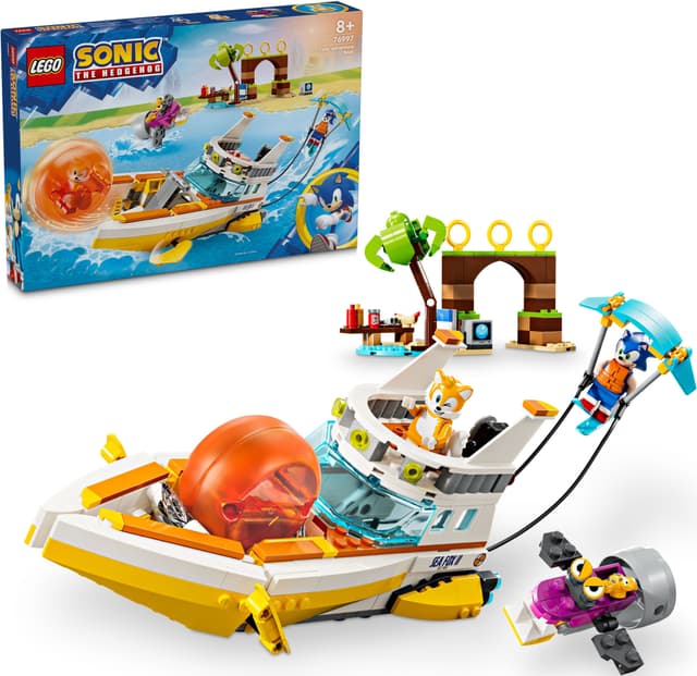 LEGO Sonic the Hedgehog Tails äventyrsbåt 76997