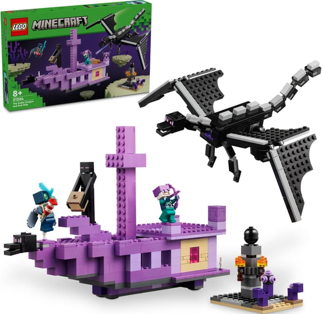 LEGO Minecraft Enderdrage og End Ship 21264