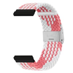 Punottu kellon ranneke Fitbit Sense - Pinkwhite