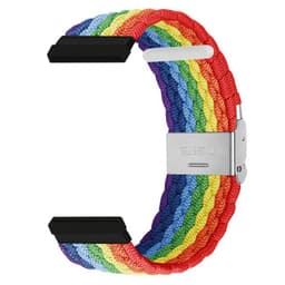 Flettet elastisk urrem Fitbit Versa 4 - Pride