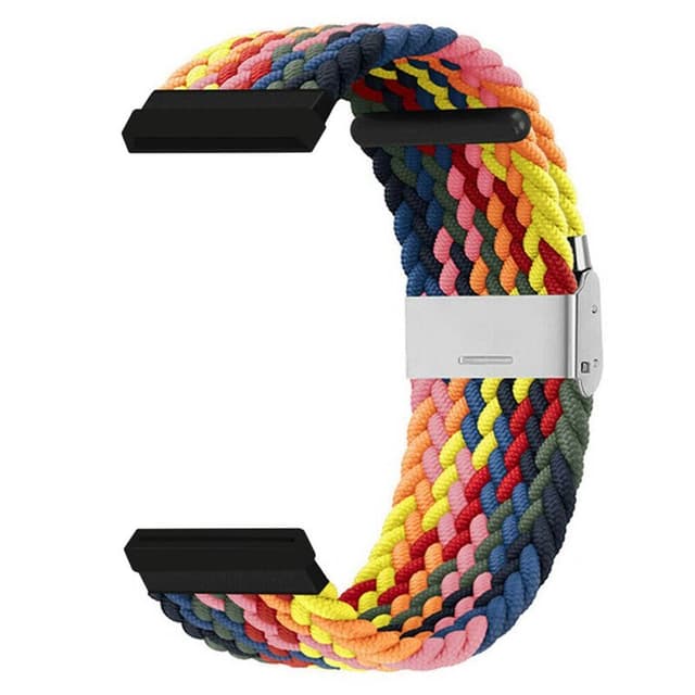 Flätat klockarmband Fitbit Versa 3 - Rainbow