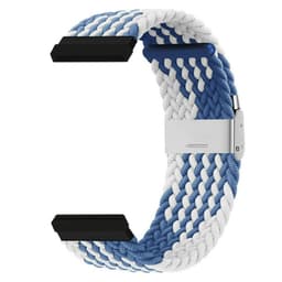 Flettet elastisk urrem Fitbit Versa 3 - Blåhvid