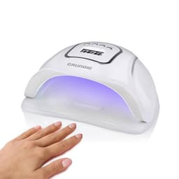Grundig kynsilamppu, jossa on UV-LED ja ajastin