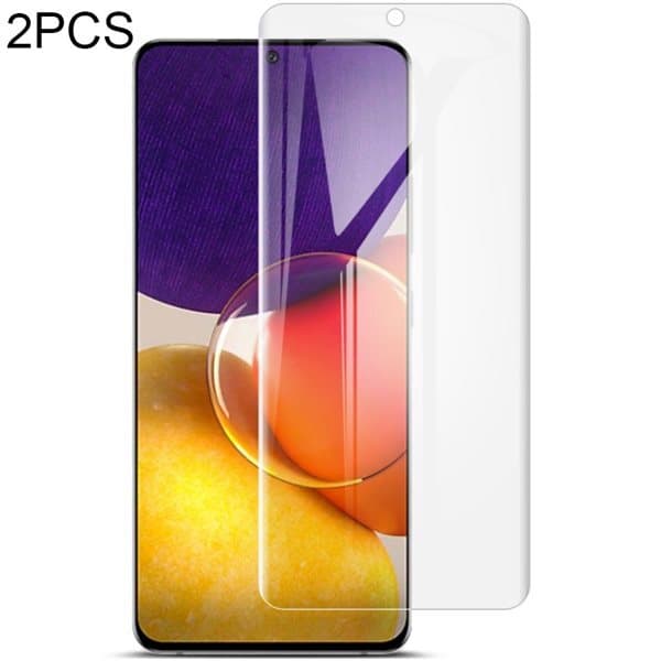 Skjermbeskytter med hydrogel for Samsung Galaxy A82 5G / Quantum 2 - 2-pakning
