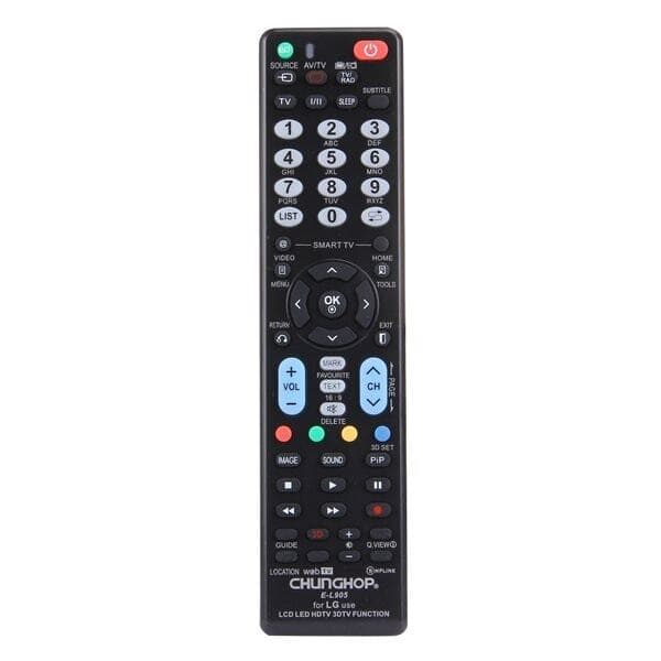 Universell fjernkontroll for LG TV - kompatibel med LED, LCD, HDTV og 3DTV