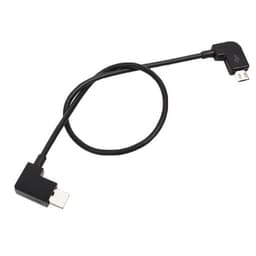 Micro-USB til USB-C-kabel for DJI Mavic Pro &amp; Spark fjernkontroll - 30 cm