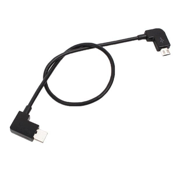 Micro-USB till USB-C-kabel för DJI Mavic Pro & Spark fjärrkontroll – 30 cm