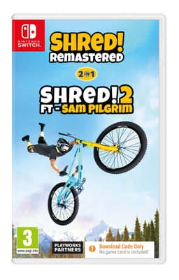 Shred Remastered & Shred 2 Ft. Sam Pilgrim (Code In A Box) Nintendo Switch