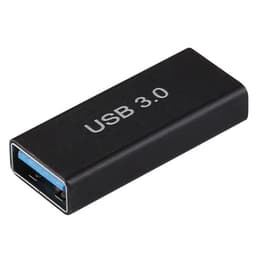 USB 3.0 naaras-naaras-muunnin, jossa on kullatut liittimet