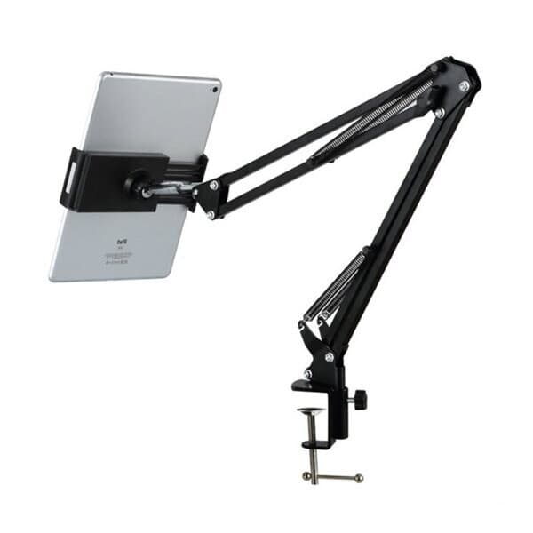 Fleksibel holder for nettbrett og mobiltelefoner - justerbar arm og 360° rotasjon