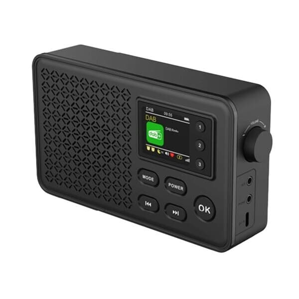 Denver DAB-57 bærbar DAB+/FM-radio med Bluetooth og farvedisplay
