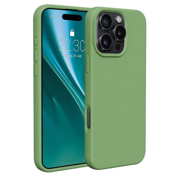 Etteri silikonskal till iPhone 16 Pro med hål för handledsrem