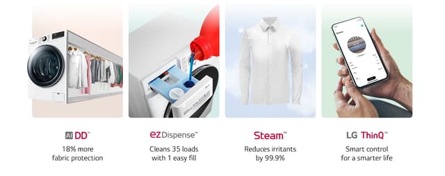 Hva er det beste med LGs vaskemaskiner?