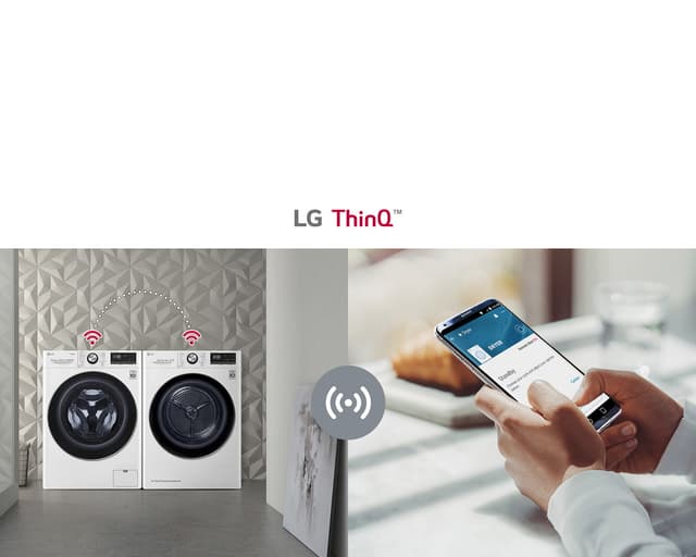 Perfekt synkroniserad med ThinQ ™