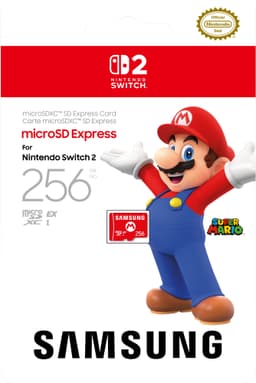 Samsung MicroSDXC Express minneskort för Nintendo Switch 2 (256GB)