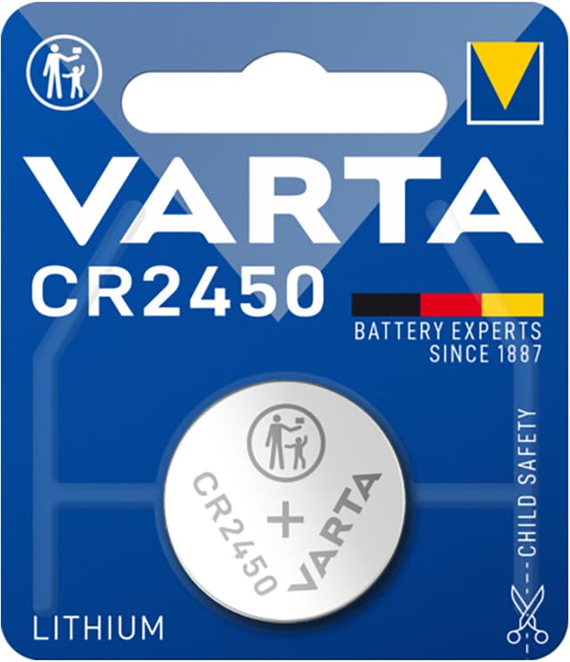 Varta CR 2450 batteri (1-pakk)