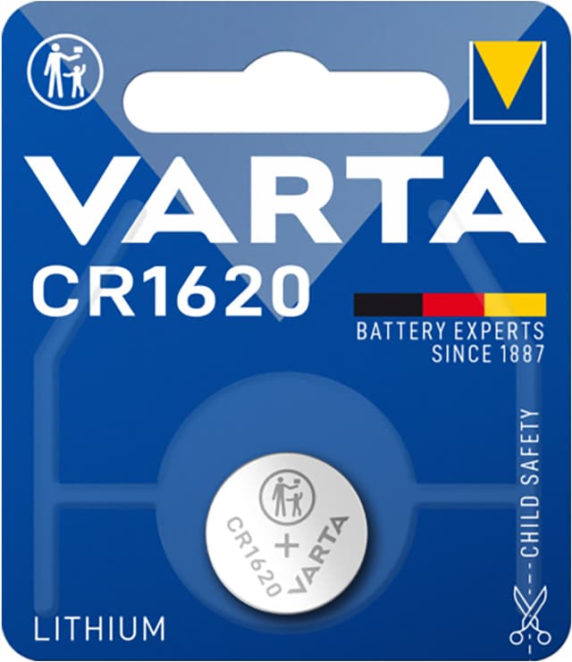 Varta CR 1620 batteri (1-pakk)