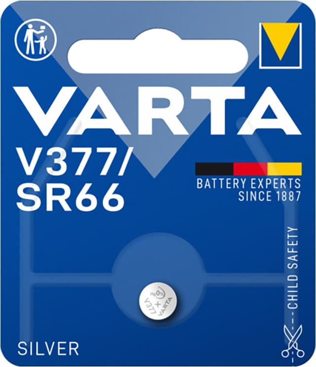 Varta V 377 batteri (1 pk.)