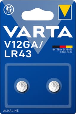 Varta V 12 Ga batteri (2-pakk)