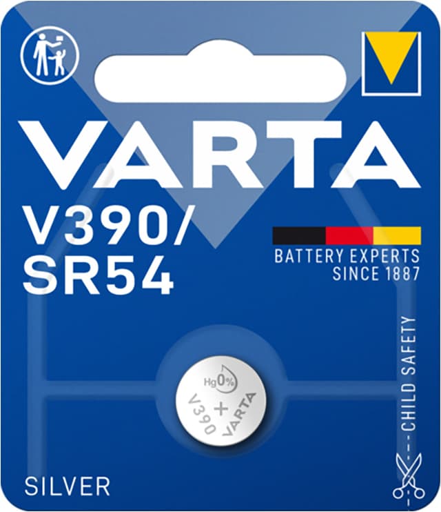 Varta V 390-batteri (1 stk)