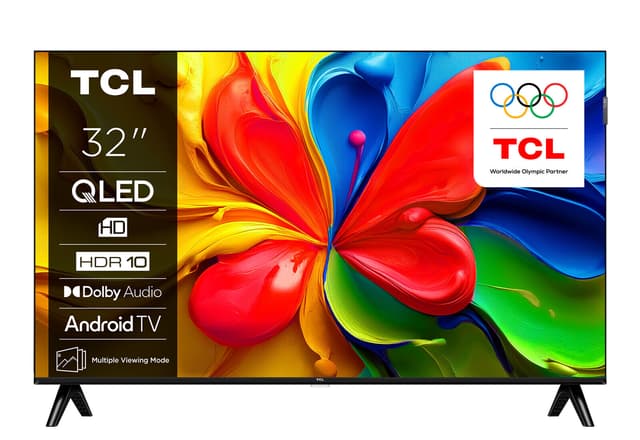 TCL 32" S4K HD Ready QLED TV (2025)