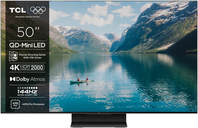 TCL 50" MQLED85K 4K MINI-LED TV (2025)
