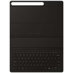 Samsung Galaxy Tab S10 FE+ Book tunt fodral med tangentbord (svart)