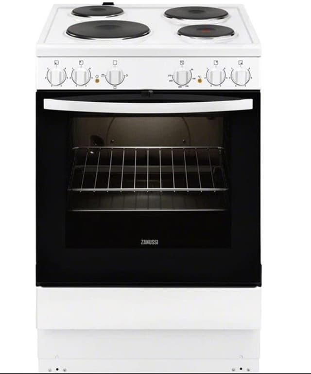 Zanussi ZCE64000WA platekomfyr, 60 CM - brukt