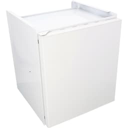 Cupboard 700mm high, White, flattish door