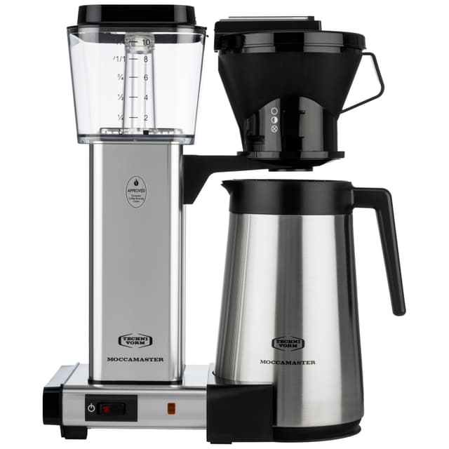 Moccamaster Manual Thermo kaffetrakter 79158 (polert sølv)
