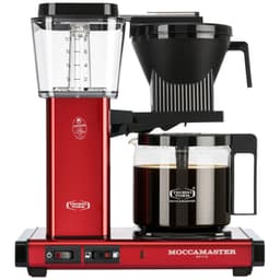 Moccamaster Optio kahvinkeitin MOC53914 (metallinen punainen)