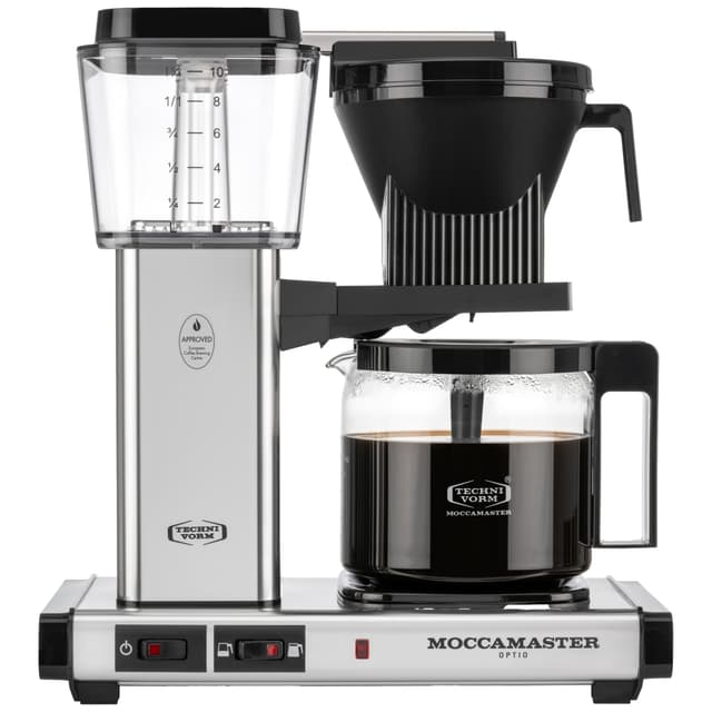 Moccamaster Optio kaffetrakter 53917 (polert sølv)