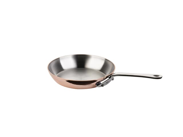 Mauviel Stegepande mini Dia 12 cm Kobber/Stål