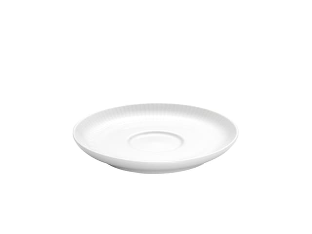 Pillivuyt Plissé Saucer Dia 13 cm 9 cl White